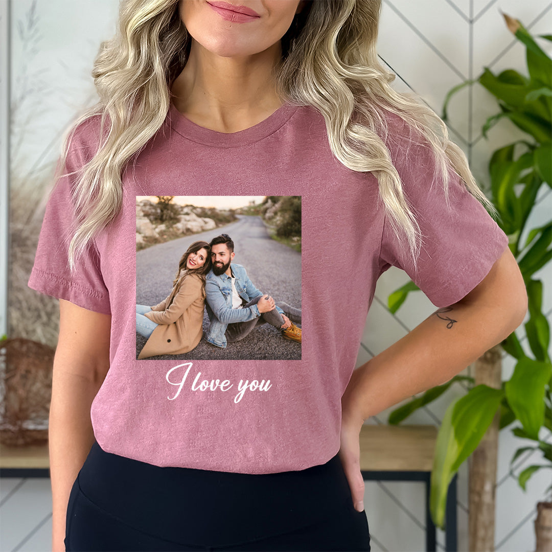 Custom Couple Photo Iron On Decal | Custom DTF Transfer, DTFValley