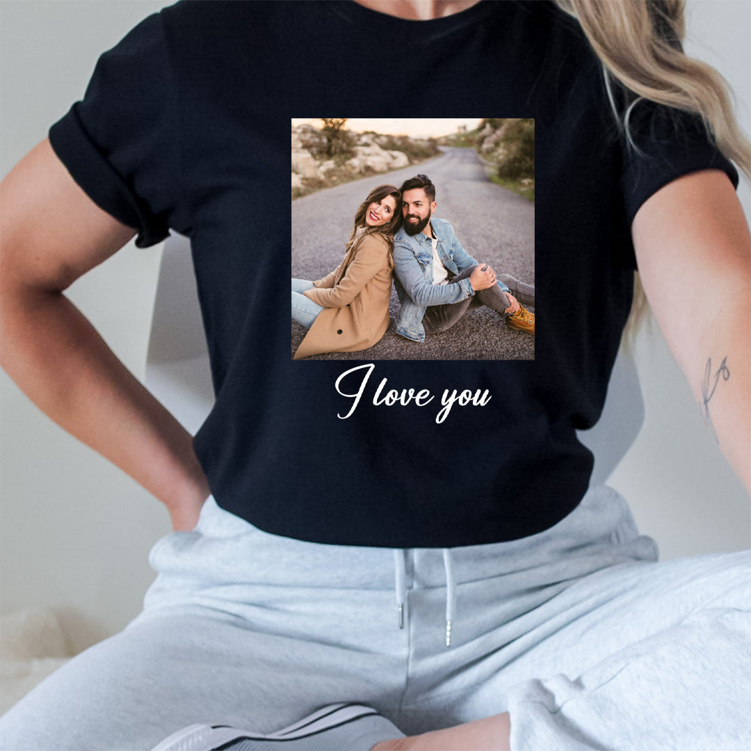 Custom Couple Photo Iron On Decal | Custom DTF Transfer, DTFValley