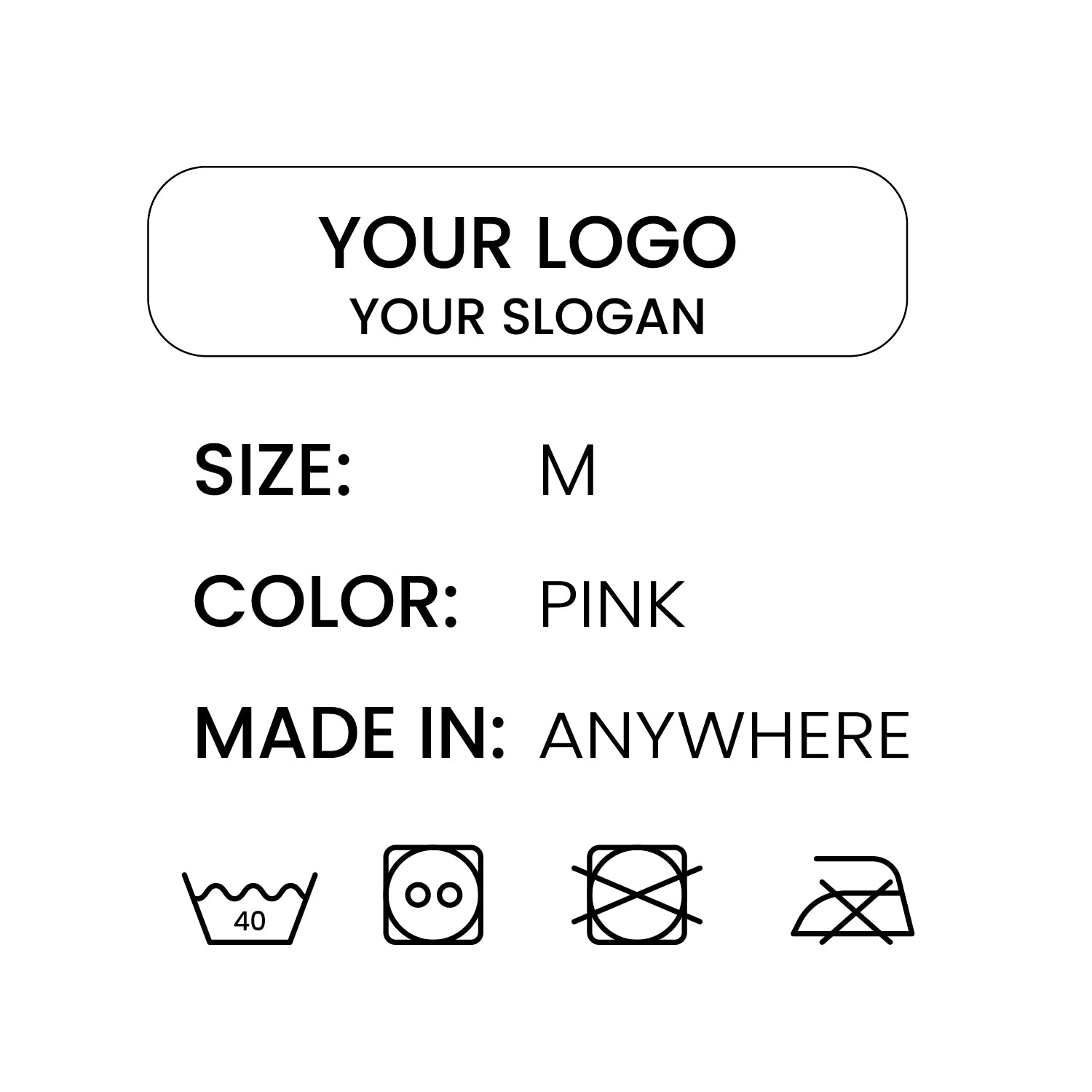 Custom DTF Neck Label | Custom Label, DTFValley