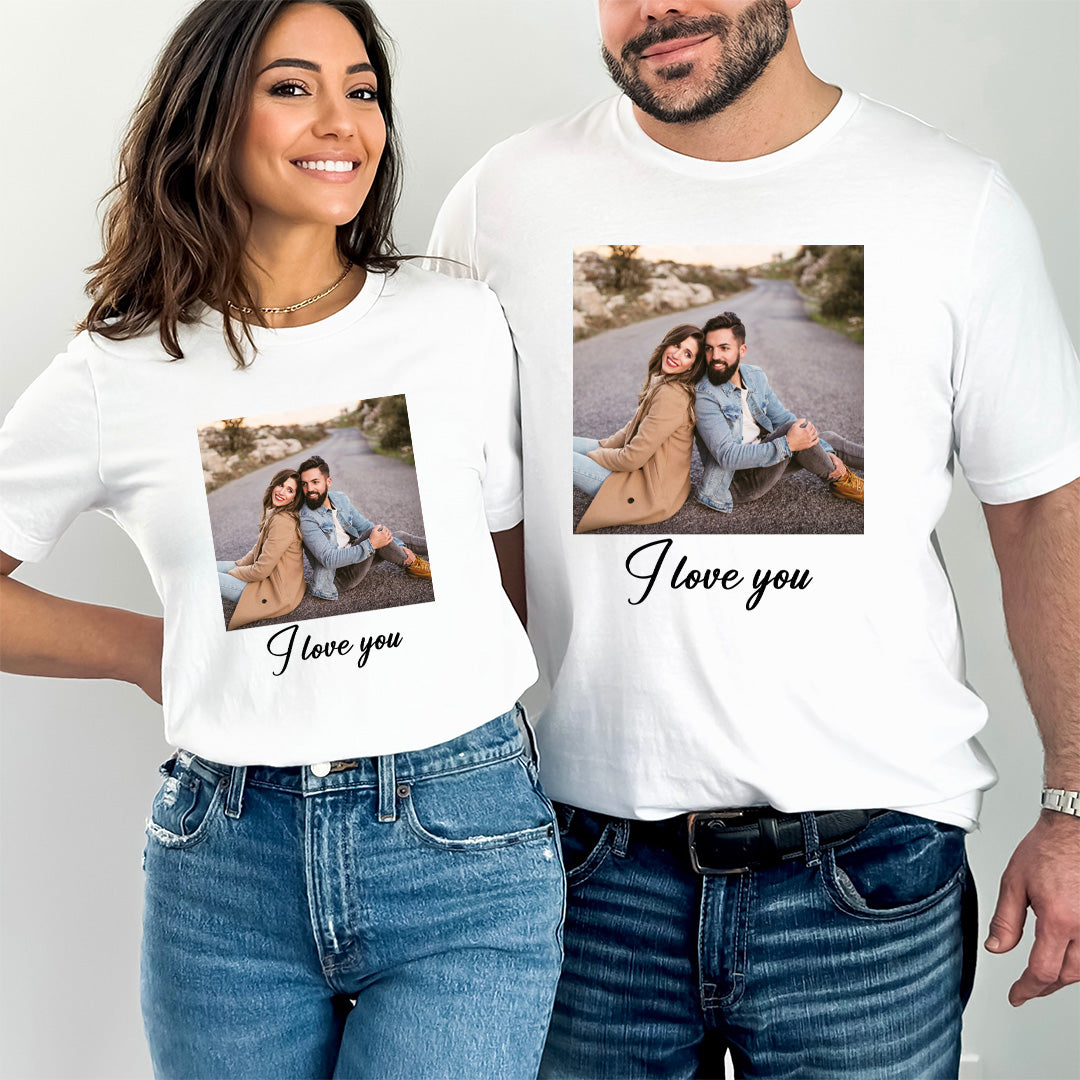 Custom Couple Photo Iron On Decal | Custom DTF Transfer, DTFValley