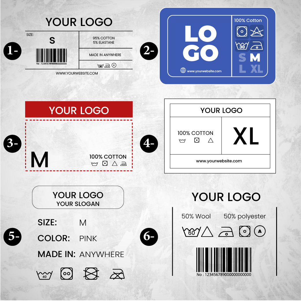 Custom DTF Neck Label | Custom Label, DTFValley
