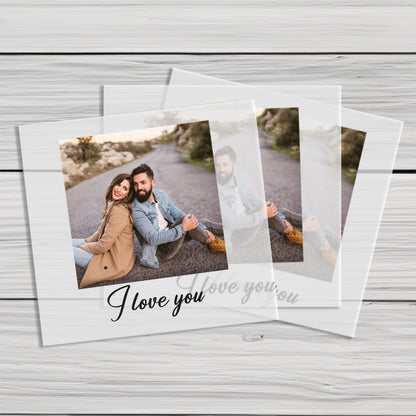 Custom Couple Photo Iron On Decal | Custom DTF Transfer, DTFValley