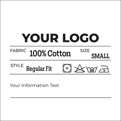 Custom DTF Neck Label | Custom Label, DTFValley