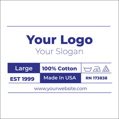 Custom DTF Neck Label | Custom Label, DTFValley