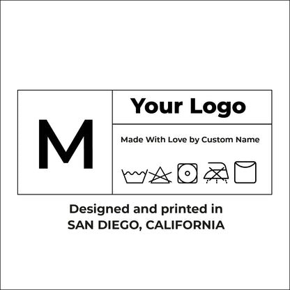 Custom DTF Neck Label | Custom Label, DTFValley