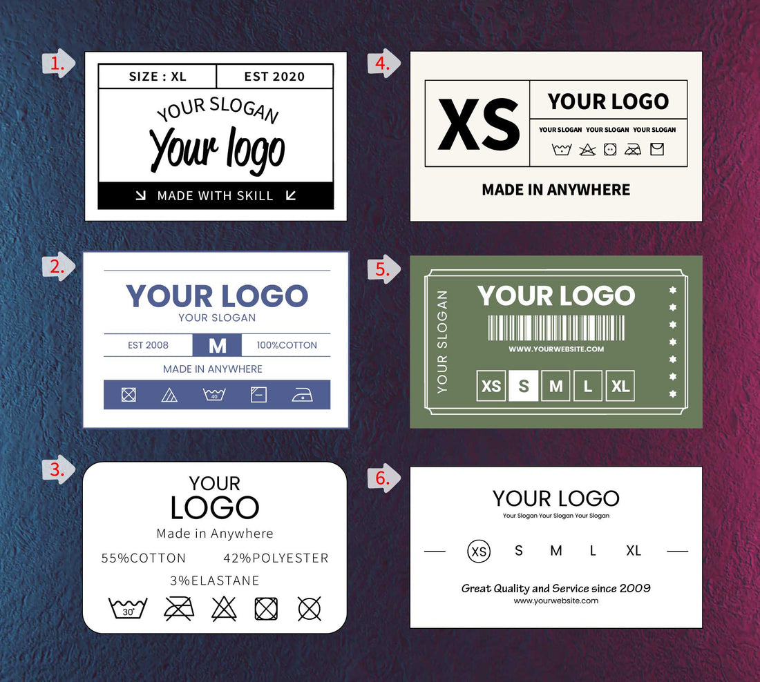Custom DTF Neck Label | Custom Label, DTFValley