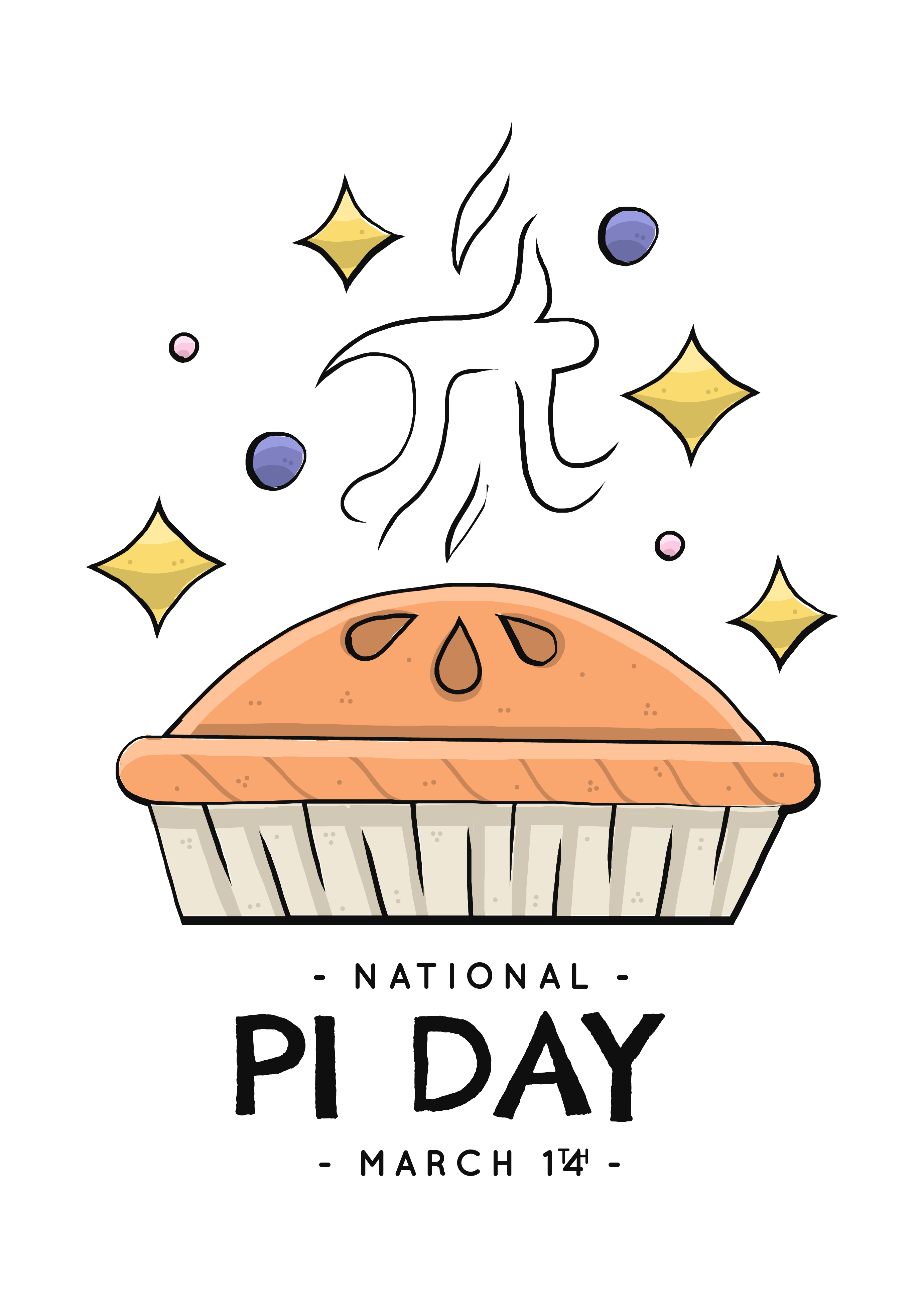 National Pi Day Designs, Happy Pi Day - DTF Transfer